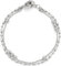 JEWELS BY LEONARDO Armband Clip & Mix Ilvi, Arm-Schmuck aus silberfarbenem Edelstahl, unterschiedlich geformte Edelstahlperlen, 18,5 cm Länge, Schmuck Damen, 024447