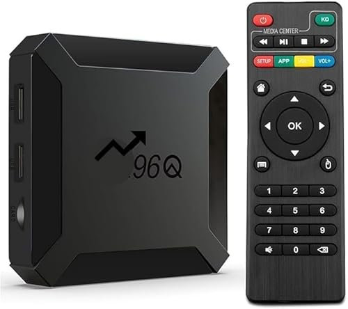 Box TV Android 10.0, lettore multimediale 4K Ultra HD, 2GB RAM + 16GB ROM, Quad-Core 64 bit H313, WiFi integrato - Mou&Co