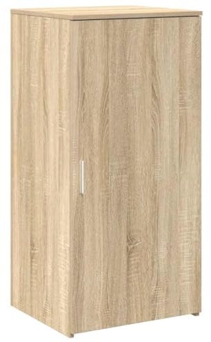 vidaXL Lagerschrank Sonoma-Eiche 50x45x103,5 cm Holzwerkstoff, Schrank, Aktenschrank, Aufbewahrungsschrank, Büroschrank, Schrank für Schreibtisch