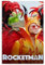 MTILNCFHW Biographisches Musikdrama Rocketman, Vintage-Filmposter für Schlafzimmer, Leinwand, Wandkunst, ästhetisch, dekorativ, 30 x 45 cm, ungerahmter Stil