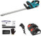 Corta Setos Jardin Electrico 21V, 52CM Cortasetos Electrico con Baterías de 3,0Ah, Espacio Entre Cuchillas 1,5CM, Doble Interruptor y Cuchilla Doble, Cortasetos Bateria para Jardín (con 2 Batería)