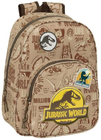 Safta 612463524 Small Jurassic World 9L 27x33x10 Cm Backpack One Size