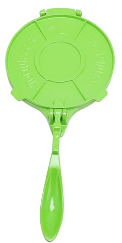 Fabater Aluminum Alloy Tortilla Press Cooker Easy to Wash Dough Dungey Tool for House Cooking (Green)