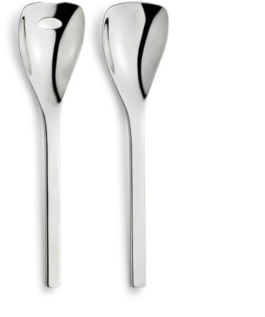 PURESIGNS ONE Extra Salatbesteck 16 cm 2-teilig Edelstahl 18/10 poliert | rostfrei & spülmaschinenfest