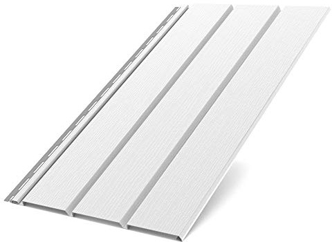 Kunststoffpaneele Weiß RAL 9010 PVC Paneele Wandpaneele Deckenpaneele Unterdachverkleidung (Standartpaneele 1,50 x 0,305m)