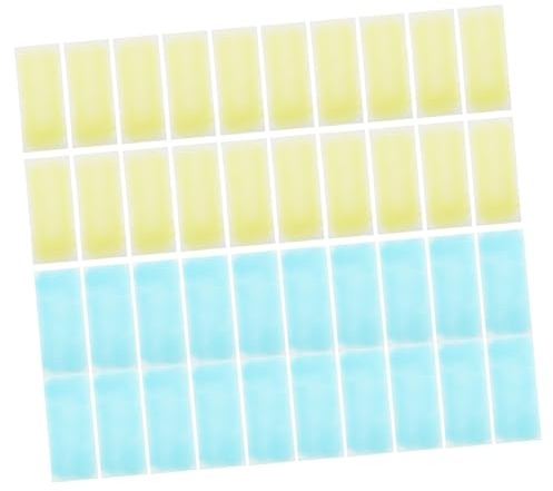 SOLUSTRE 40 Stück Kühlpflaster für Sommerferien zur Gesunden Körperlichen Kühlung mit Gutem Halt aus Pvc Vliesstoff und Gel für Zuhause und Erwachsene