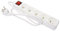 Gefotech 8059 Bloc 5 prises 16A+T avec interrupteur 3G1 mm2 Câble 1 m
