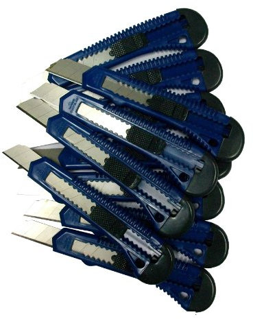 1 Tapis Couteau cutter Paquet Couteau 18 mm d'écran