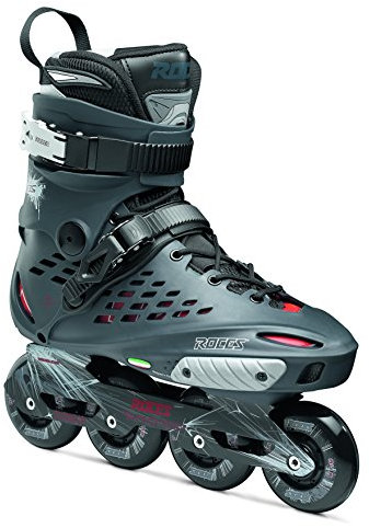 Roces Erwachsene X35 Inliner, Charcoal-Red, 38