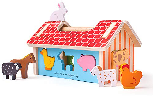Bigjigs Toys Bauernhof-Sortierer