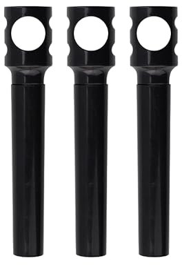 Pocket wine corkscrew Compact wine opener Travel Corkscrew, Black, Set of 3