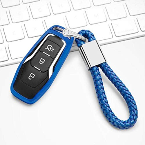 YUWATON - Llavero con Mando a Distancia para Ford Focus Kuga Ecosport Mondeo
