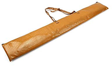 SOFIALXC Schwerttasche aus PU-Leder mit langer Waffentasche, Braun