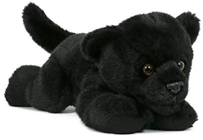 Trigon Plüschtier schwarzer Panther 27cm, Stofftier Soft Kuscheltier Raubkatze Plüschtiere