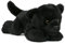 Trigon Plüschtier schwarzer Panther 27cm, Stofftier Soft Kuscheltier Raubkatze Plüschtiere