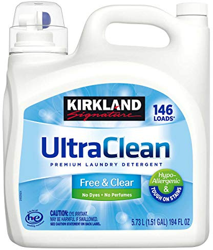 Kirkland Signature Ultra CleanLiquid Waschmittel, 146 Waschladungen, 5,737.3 ml