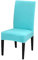 Chickw1 Stuhlhussen 2/4/6/10 Stück, Grau Drucken Elastischer Stuhlbezug Abnehmbare Waschbar Für Hochzeit, Hotel, Bankett, Partys Universal Modern Stuhlhussen (6 Stück,Blauer See)