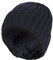 HEAT HOLDERS - Kinder Jungen Gerippt Beanie Mütze für Winter (7-10 Jahre, Schwarz)