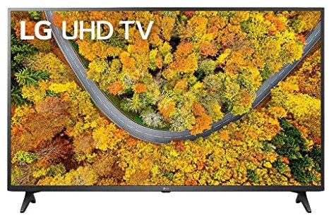LG 50UP75006LF Smart TV LED 4K Ultra HD 50” 2021 con Processore Quad Core 4K, Wi-Fi, webOS 6.0, FILMMAKER MODE, Game Optimizer, Compatibile con Google Assistant e Alexa
