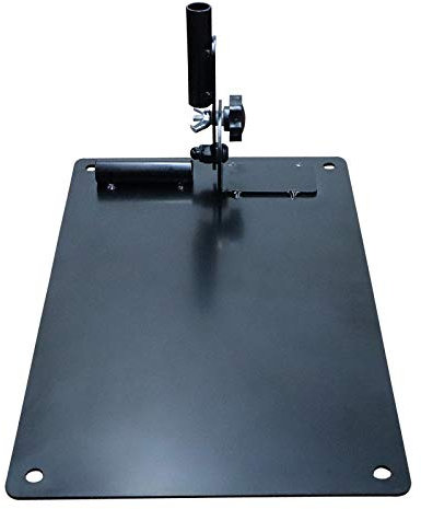 BRAMASOLE Golf Swing Plane Trainer Perfector Plate Adjustable Alignment Stick Rods Base Training Aids for Men Women Indoor Outdoor Driving Range or Mat Practice (1 Pack Standard Plate)