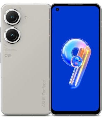 ASUS Zenfone 9 Smartphone (5,92 AMOLED Display, 50MP Dual-Kamera, 4300 mAh Akku, 8GB RAM, 256GB Speicher) [mit Displayschutz exklusiv bei Amazon] Moonlight White