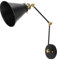 Swing Arm Wall Lamp - Wall Sconce E27 Vintage Industrial Metal Wall Lamp Arm Adjustable Bedside Reading Light AC85‑26 Wall
