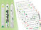 Sugeru® 6 X DIN A5 kerzenfolie(200+Muster), Kerzentattoo Wassertransferdruck | Wasserschiebefolie kerzen dekorieren| kerzenaufkleber sticker | Sprüche,ostern,Lieblingsmensch,Birthday (Glückslicht)