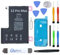 OnlyTech Premium Replacement Battery for iPhone 12 Pro Max – 3687mAh, Same as the Original, Kit 12 Professional Tools and Screen Adhesive Included