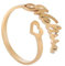 kkjoy Personalisierte Name Ring Edelstahl Customize Namen Versprechen Ring Einstellbare Paar Ring Familie Ringe Engagement Hochzeit Schmuck für Frauen Männer (Namensring 1 - Gold)