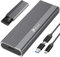 Reagle SSD M.2 NVMe Gehäuse - Werkzeuglose Installation, 10 Gbps, USB 3.2 Gen 2, Aluminium, Kompatibel mit Windows und Mac OS