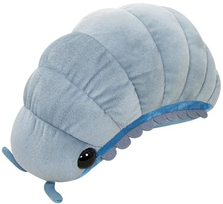 NatureMan Likelike Insect Plush Toys Pill Bug Stuffed Soft Animals Pillow Back Cushion Cute Insect Doll Kids Toys Girls Boys Gift -Grey (30cm)