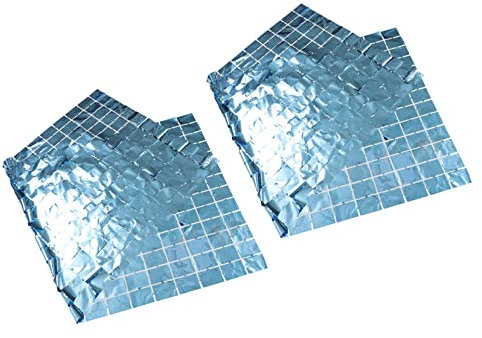 MOLUCKFU 2St Quadratischer Regen Vorhang Folientürvorhang goldene Vorhänge wandverkleidung Wand polsterung Blaue Vorhänge Blumengirlande Folie Fransen Vorhänge Dekoration Lametta Kulisse