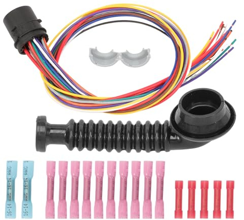 Anlseiod Mazo Cables para Zafira B 2005-2014 kit de reparación de Cable Puerta Trasera con tubos de silicona izquierda o derecha 13158679 1284222 1284223 13158680 93189351