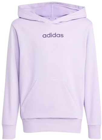 adidas Unisex Kinder Essentials Hoodie, Powder Plum/Aurora Plum, 13-14 Years