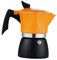 Ciieeo 1 PC Coffee Pot Espresso Maker Pot Stovetop Espresso Pots Espresso Coffee Holder Espresso Coffee Maker Home Espresso Machine Espresso Machines for Home Yellow Aluminum Alloy