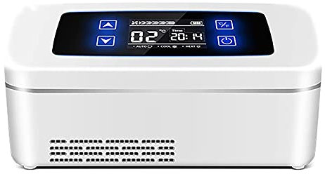 Frigorifero per insulina, frigorifero per insulina, piccolo frigorifero e refrigeratore per insulina, refrigerazione per auto portatile per insulina, riscaldamento, medicinali, piccolo frigorifer