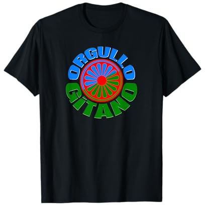 Orgullo Gitano (Bandera Gitana). Original y Bonito Diseño Camiseta