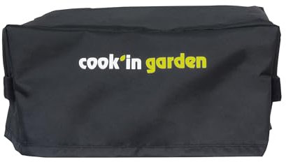 Cook'in Garden - Housse Barbecue & Plancha - Référence COV001 - Dimensions L42 x P45 x H20 cm - Imperméable et Déperlante - Protection UV8 de Qualité Supérieure