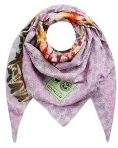 CODELLO Take Care Tuch aus Organic Cotton Farbe lila