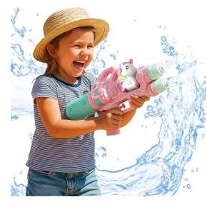 KOQAIIZ Wasserpistole Kinder, 500ML Wasserspritzpistole mit 5-8m Reichweite, Outdoor Spielzeug für Sommer, Strand, Pool & Garten – Wasserblaster große reichweite für Jungen & Mädchen