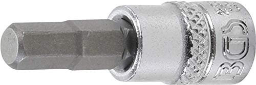 BGS 2500 | Bit-Einsatz | Länge 38 mm | 6,3 mm (1/4) | Innensechskant 6 mm | CV-Stahl