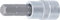 BGS 2500 | Bit-Einsatz | Länge 38 mm | 6,3 mm (1/4) | Innensechskant 6 mm | CV-Stahl