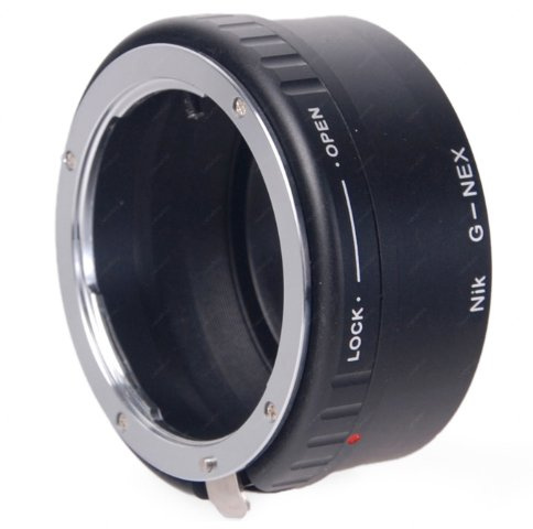 Leinox ad-48 Adapter Ring für Nikon G Objektive auf Sony NEX Body + korrigierenden Lens Schwarz