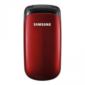 Samsung E1150i Handy (3,6 cm (1,43 Zoll) Display) rot