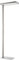 Unilux LED Stehleuchte Lixus metallgrau Up & Down 68W 7492lm Neutralweiß 4000K dimmbar