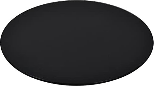 vidaXL Tablero Mesa Cristal Templado Redondo 400 mm Mesilla Mesita Centro Café