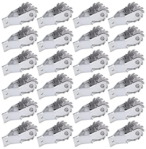 GOTOTOP Fence Strainer, 24Pcs Heavy Duty Farm Garden Inline Ratchet Strainer Fence Wire Tensioner Tighten for Agricultural Fence Garden Farm Enclosure Fenc