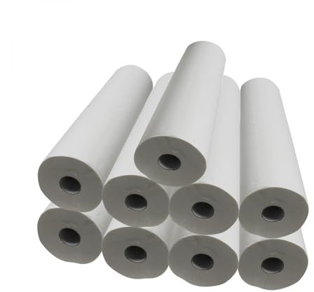 Vivezen - Drap d'examen blanc - 34g/m2 double épaisseur aspect gaufré 100% pure ouate - Plusieurs tailles et lots disponibles