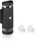Auraglow PIR Motion Sensor Double Up & Down Outdoor Wall Security Light Black - Warm White