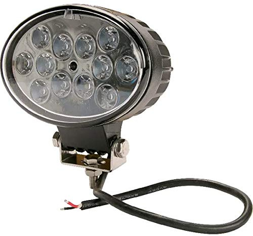 Ovale LED-Arbeitsscheinwerfer 36 W 2760 lm – tiefer Abstrahlwinkel 144 x 95 mm KRAMP